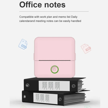 Hot Selling X6 200DPI Student Homework Printer Wireless Inkless Pocket Printer Pink Printer Paper X1