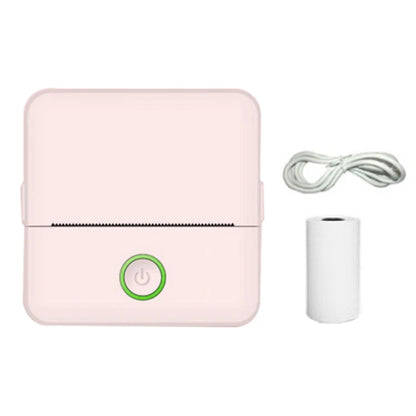Hot Selling X6 200DPI Student Homework Printer Wireless Inkless Pocket Printer Pink Printer Paper X1