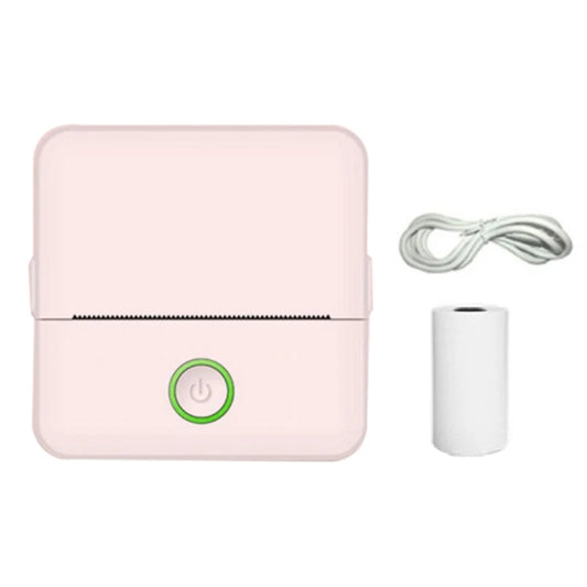 Hot Selling X6 200DPI Student Homework Printer Wireless Inkless Pocket Printer Pink Printer Paper X1